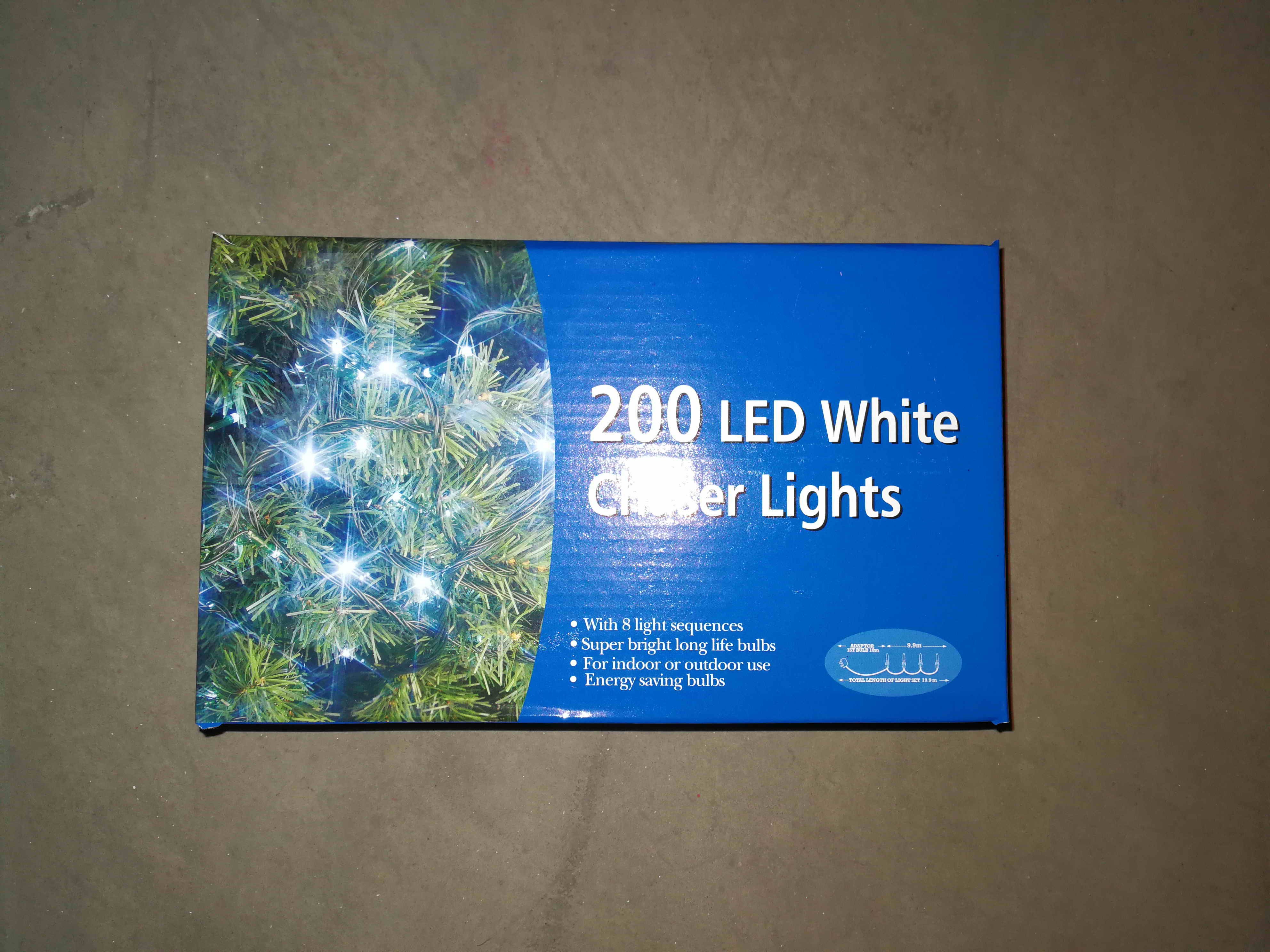 19X43, XM1066, 200 led string light white