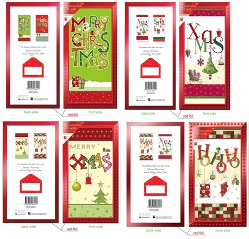 HANDMADE CARD 6/PK ASST