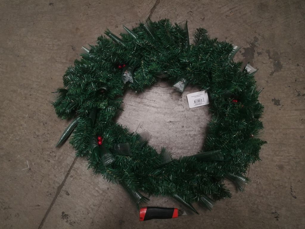 20X5, XU0233, WREATH JUMBO PINE NEEDLE PREMIUM