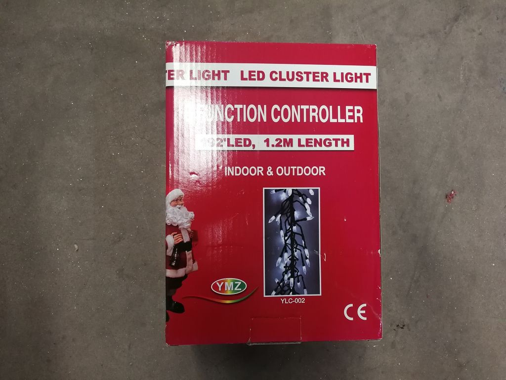 YLC-001W, FAIRY LIGHT 192 LED BLACK & WHITE