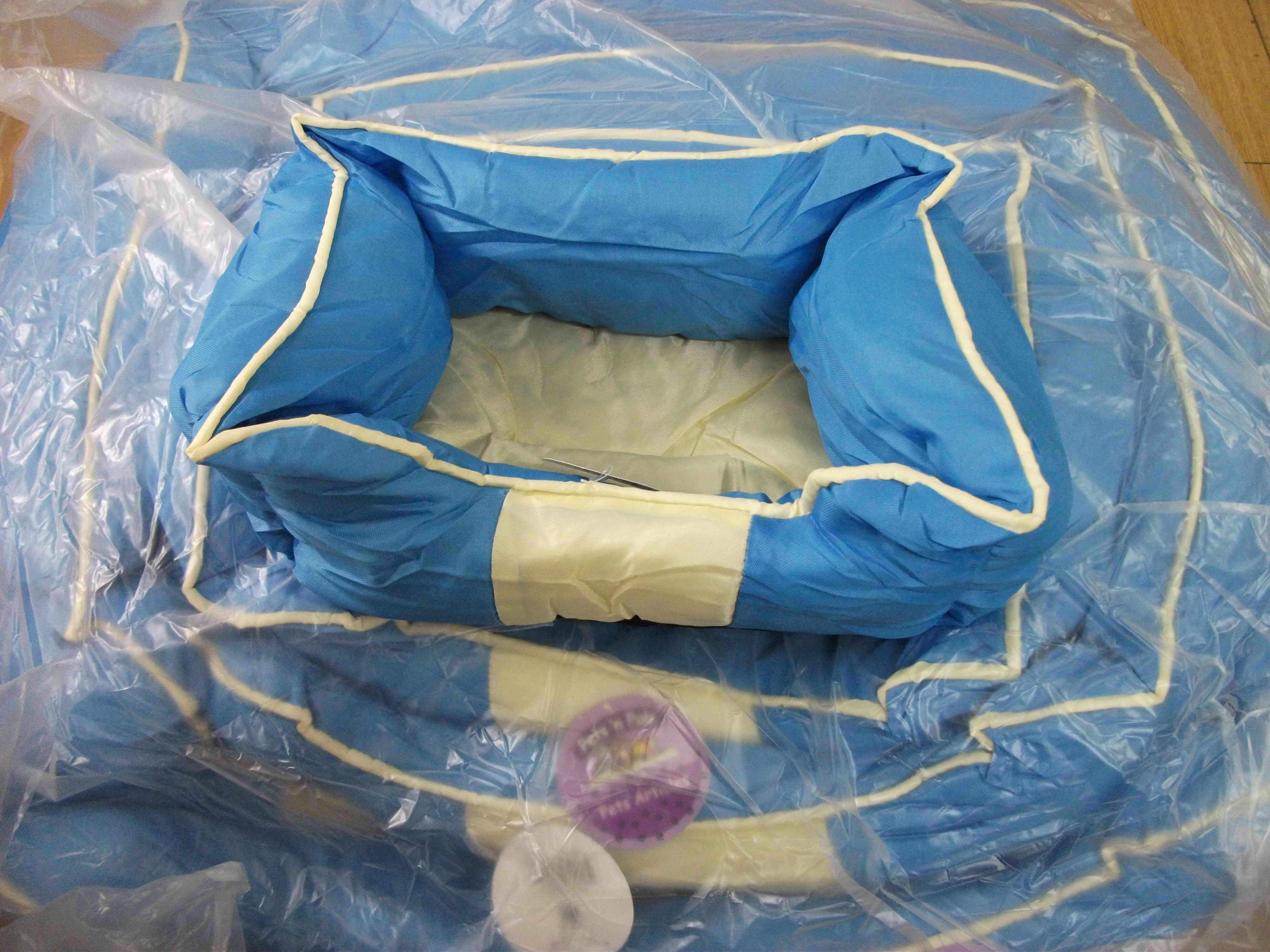 SET 5 WATERPROOF PET BED BLUE