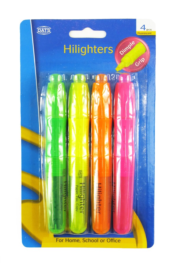 highlighter pk4,12/ctn