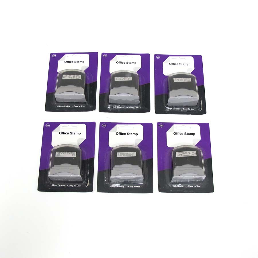 stamp message 6 asstd,12/ctn