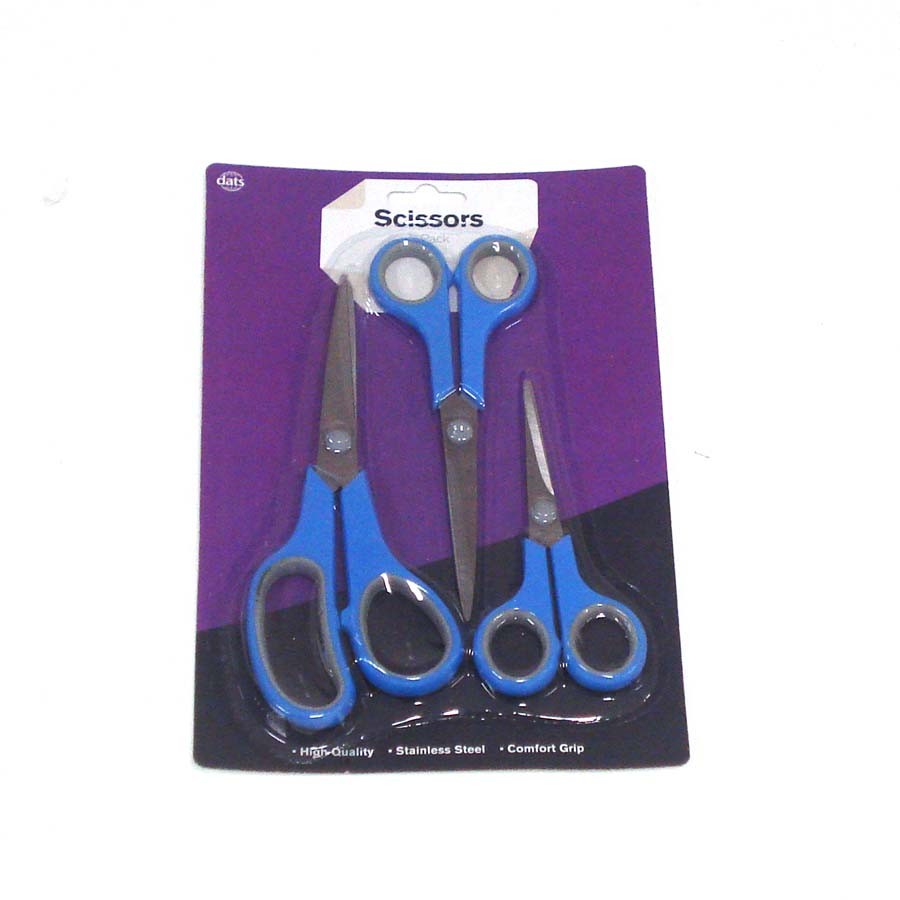 scissors pk3,12/ctn