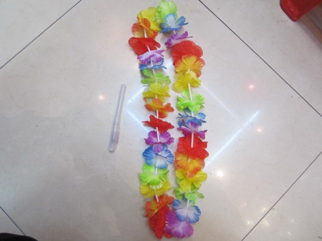 H6L,$1.5,hawaii lace mix color sun flower