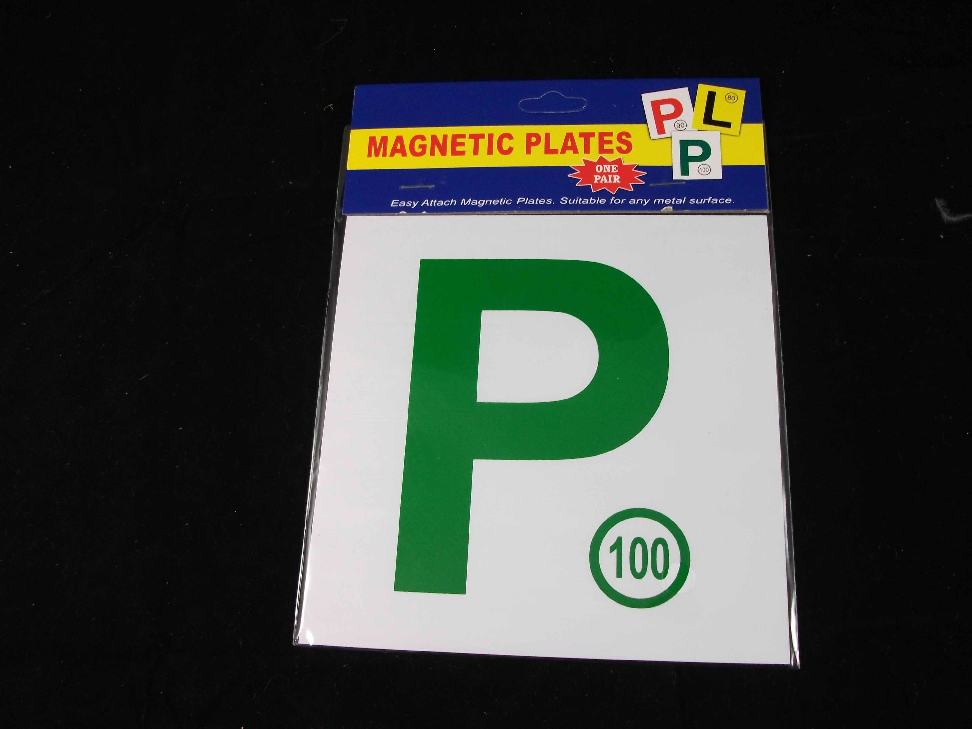 E10Z-L, 28204, green p plate