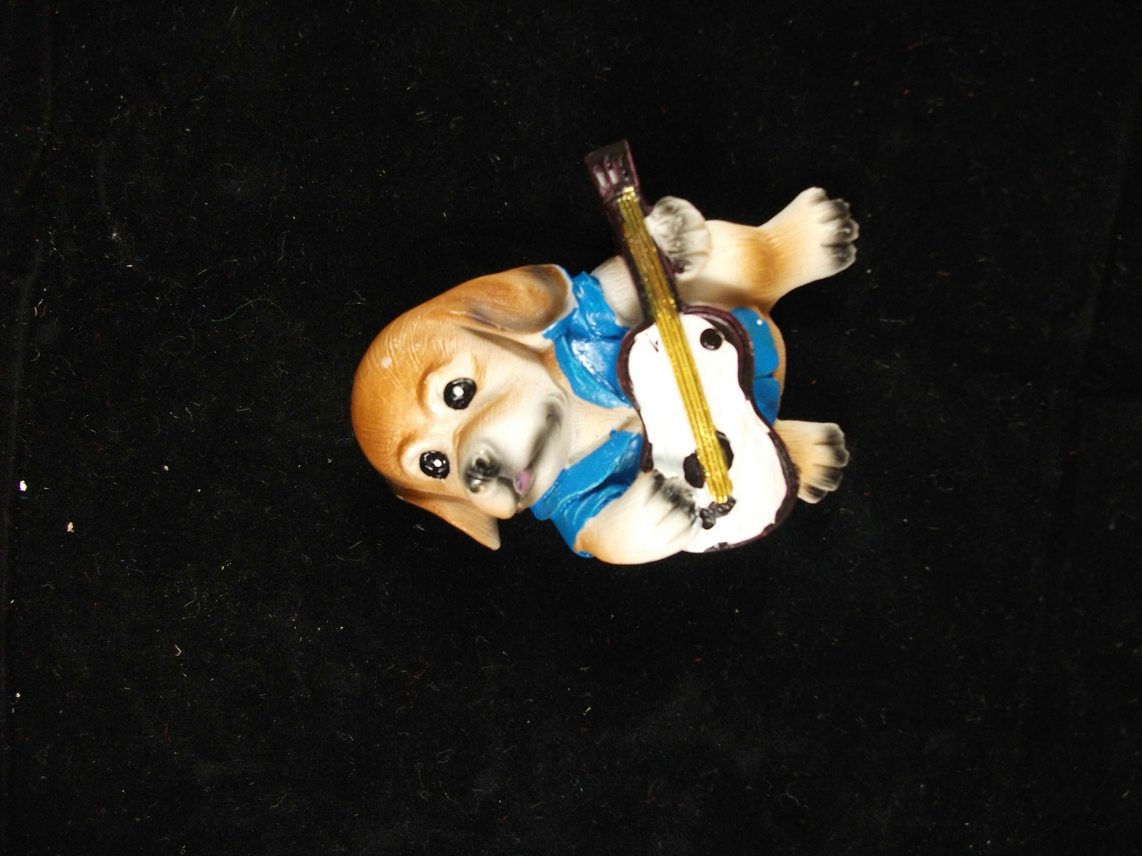 F9M, 28715, New band dog fridge magnet