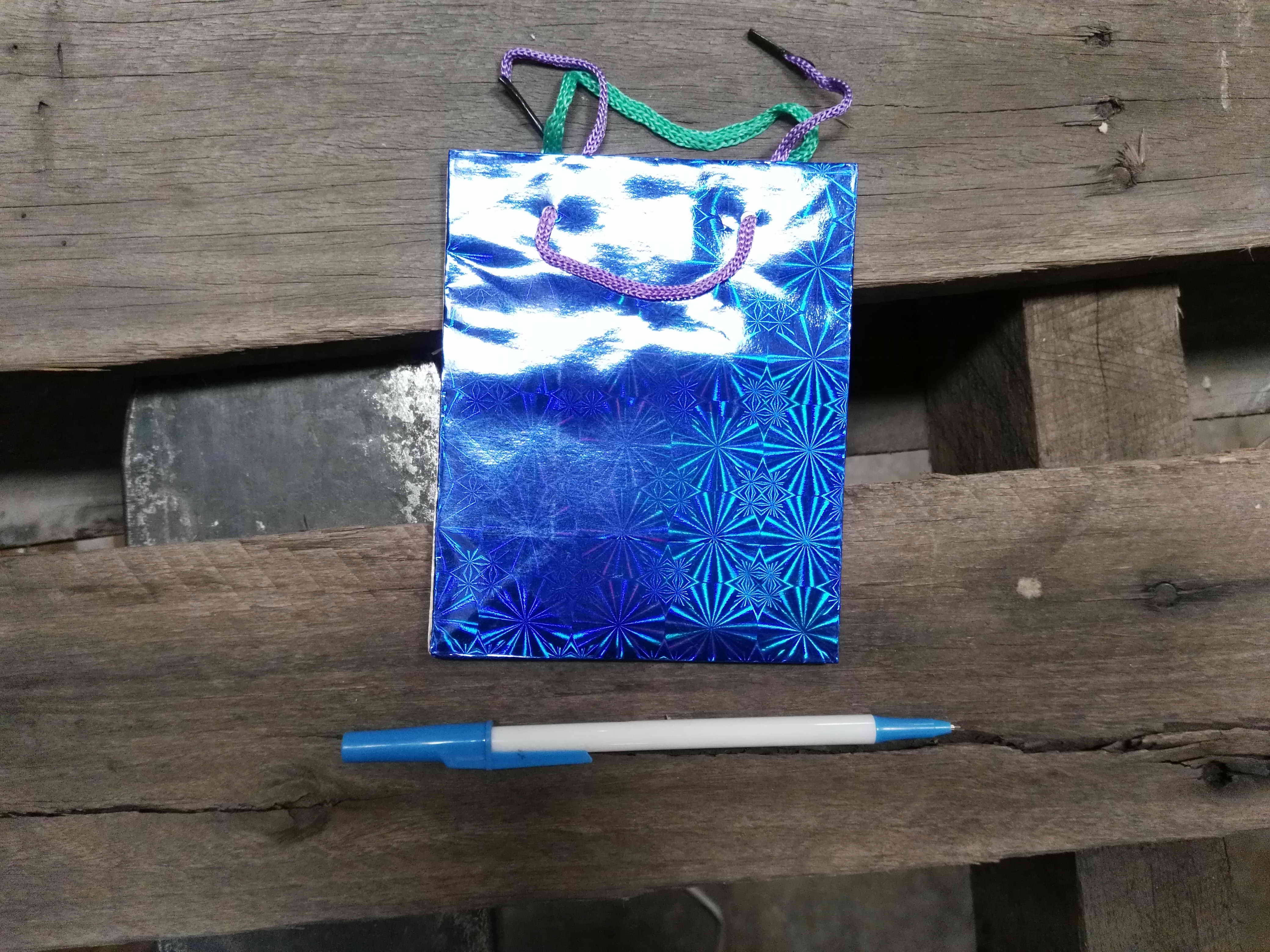 E14M, laser gift bag S 13.5*11*.65cm