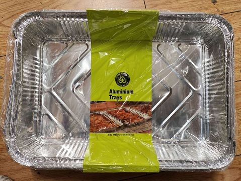 30008 Aushiya, Aluminium Trays 10pcs 315x215x45mm