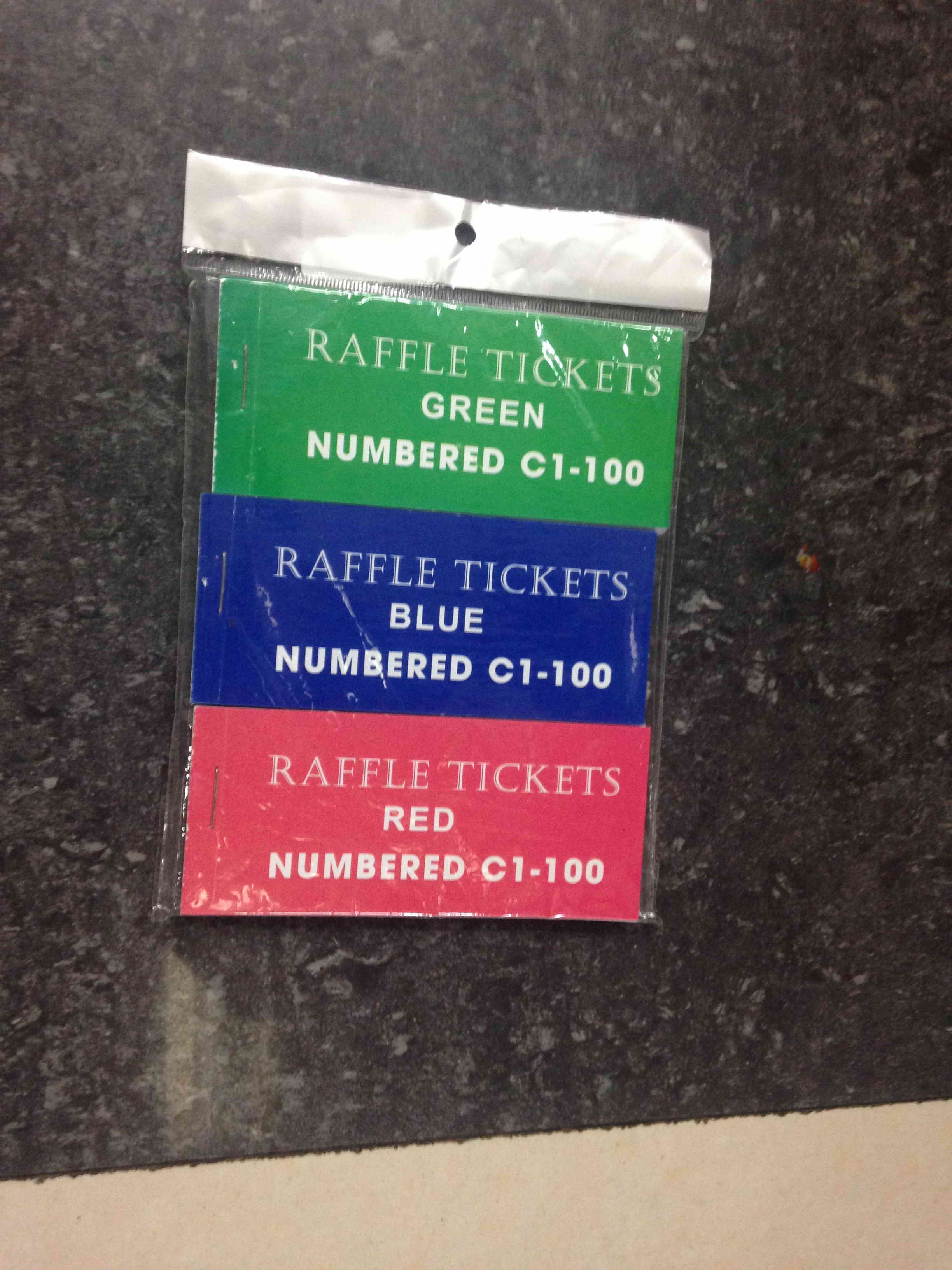 D12L, 32143, raffle ticket