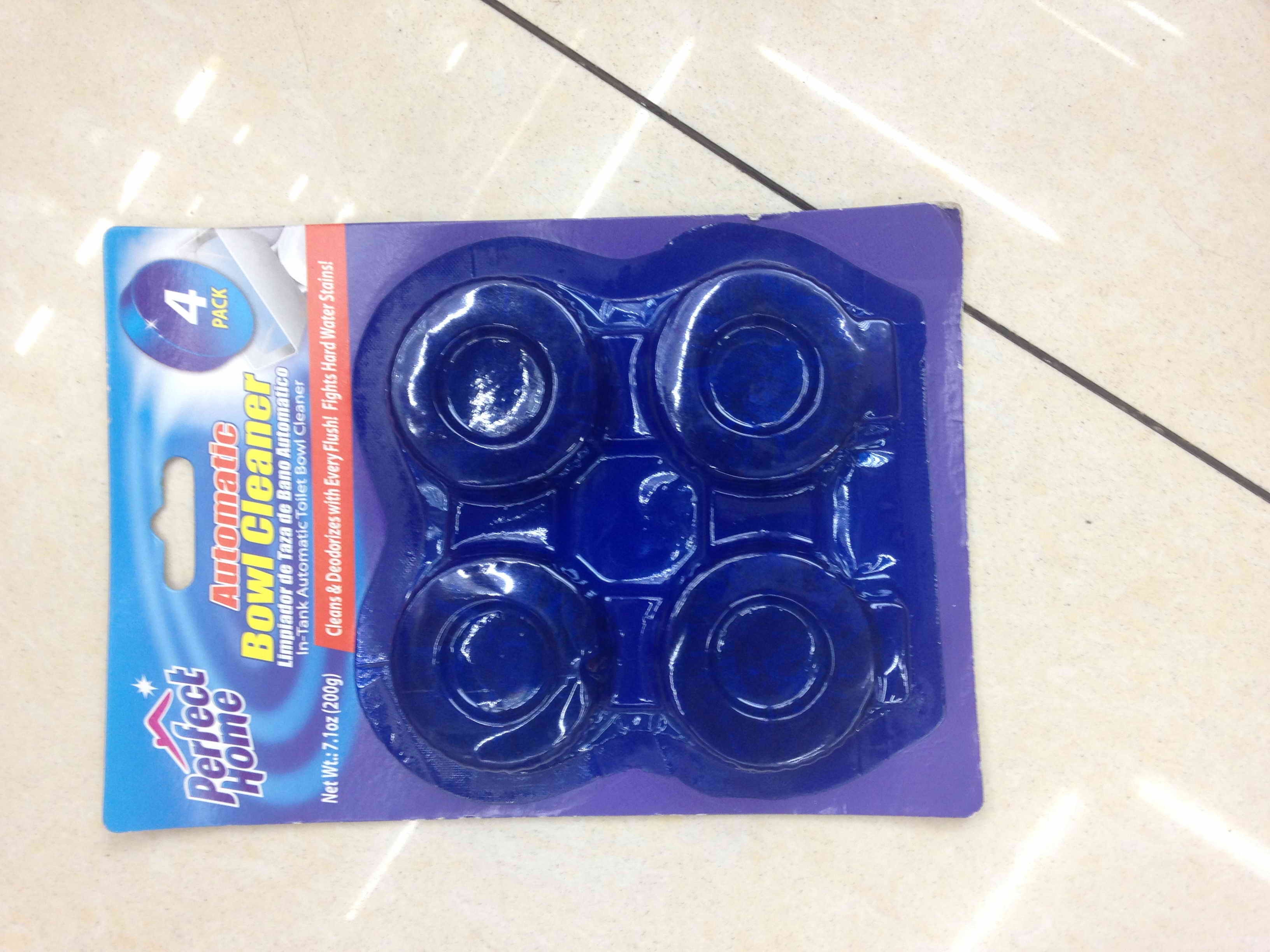 D18L, 32241, 4 pcs blue toliet bubble