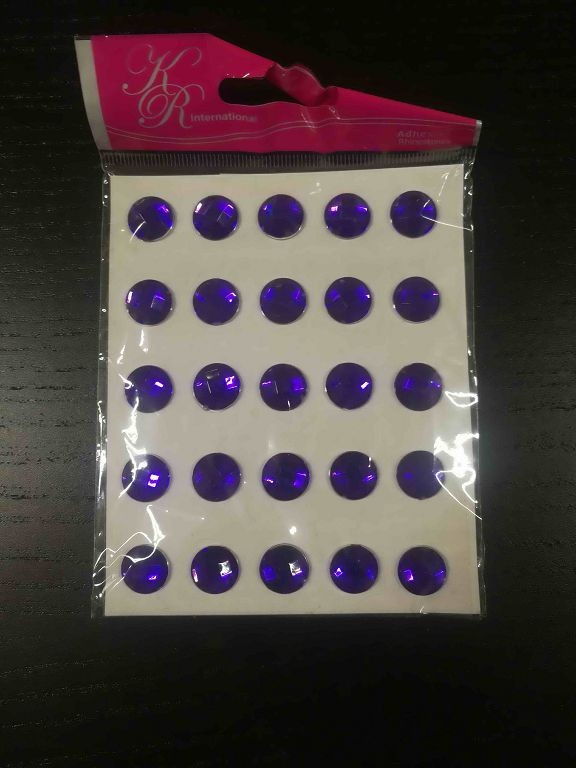 1A 6B, sticker 3949 purple