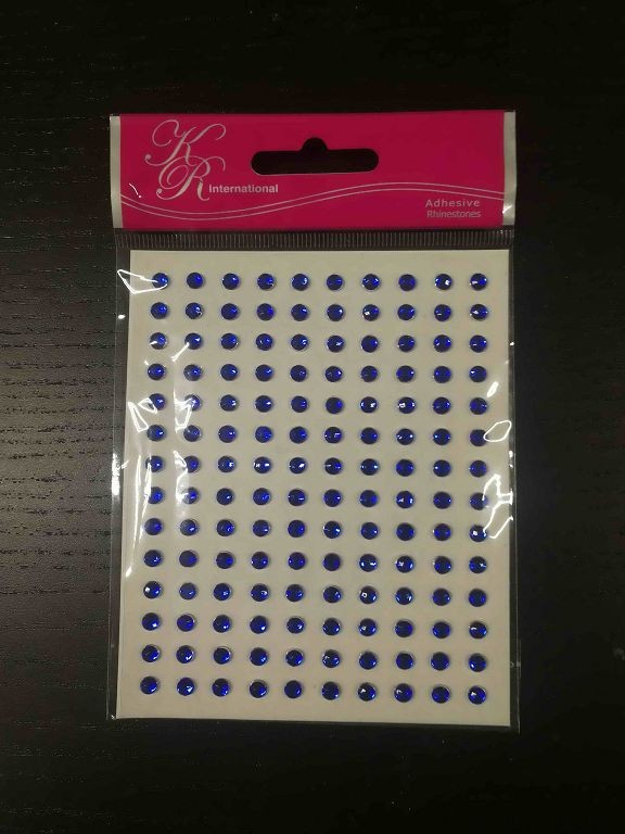 6A, sticker 4168 royal blue