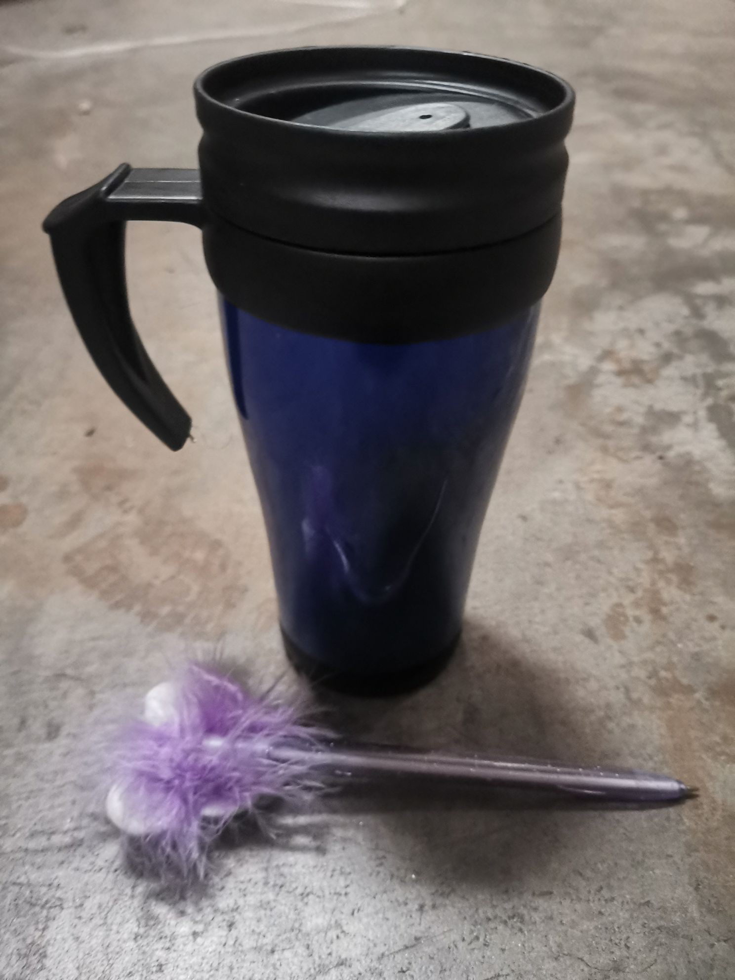 530300BLU, thermos cup