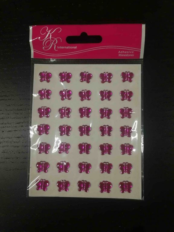 6A, sticker 5554 hot pink