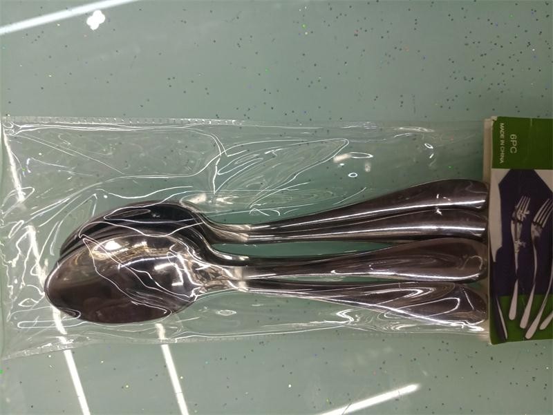 F9L, 56459, stainless steel spoon 6pc, 13cm
