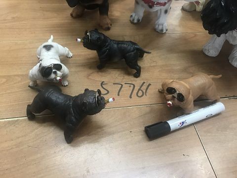H2M, 57761, swag dog sculpture