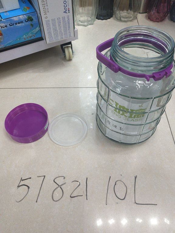 D14M, 57821, glass jar 10L