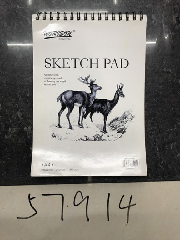E15L, 57914, sketch pad A4