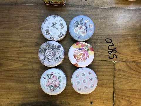 21XA, 58120, metal box round 8.5*8.5*4cm