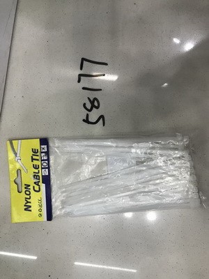 K3L, 58177, cable tie 100pc 3.6*150mm black & white