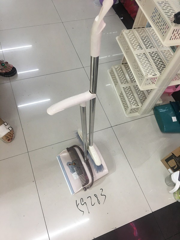 D10Z-H, 59283, broom & dustpan set rotatable