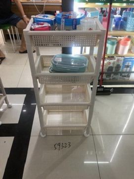 F18M, 59323, storage rack 4-tier 45*29*101cm