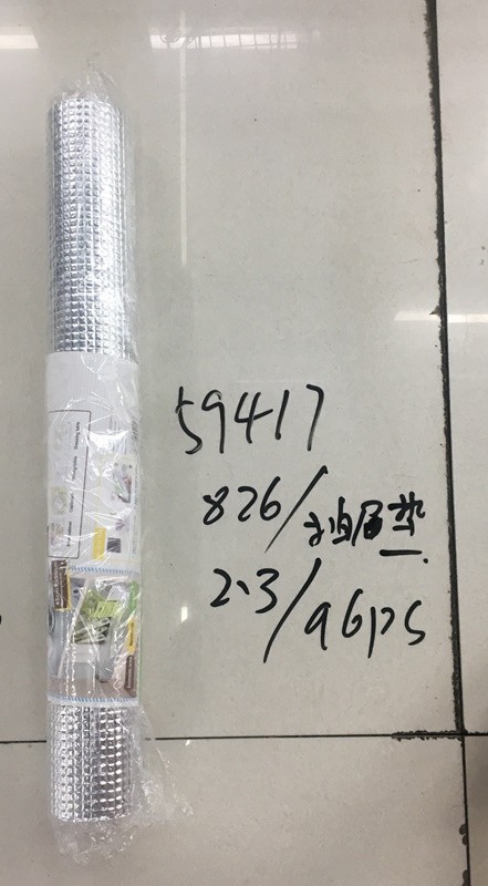 E17H, 59417, drawer liner aluminum 0.45*2m