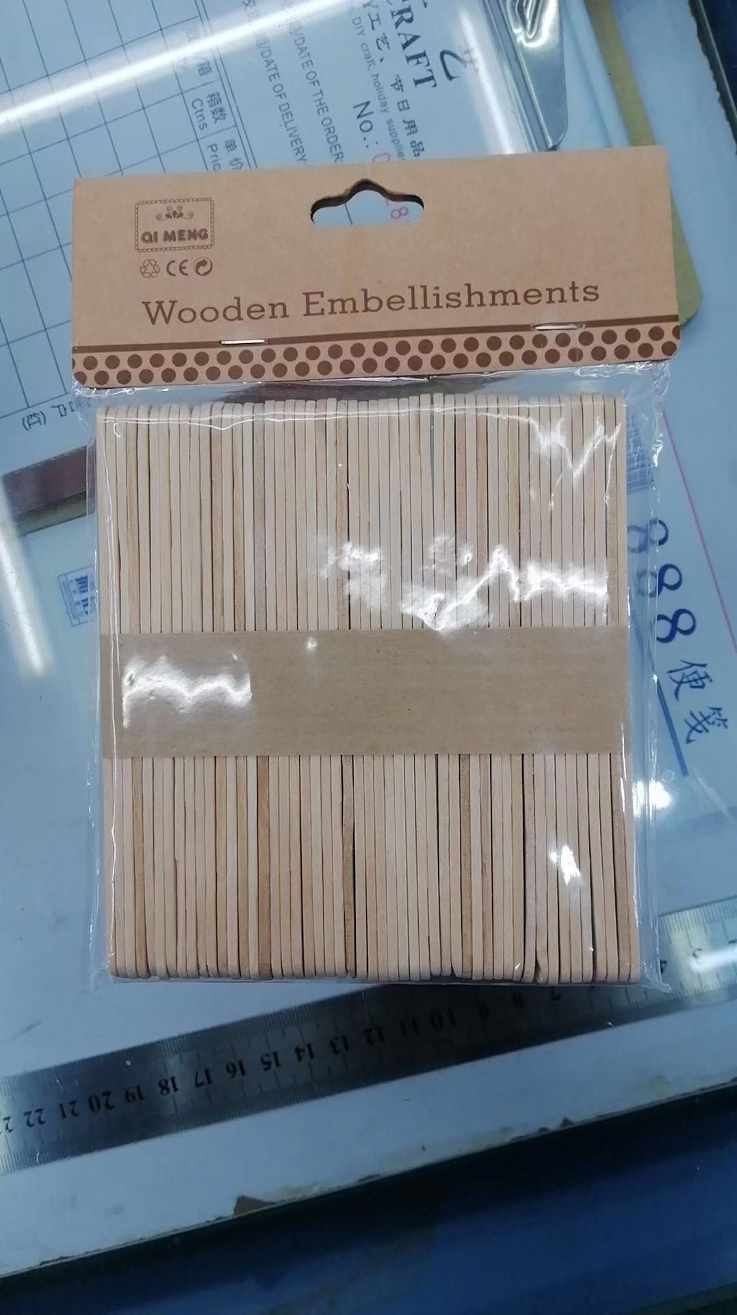 H4M, 59545, pop stick 114*10*2mm 100pcs