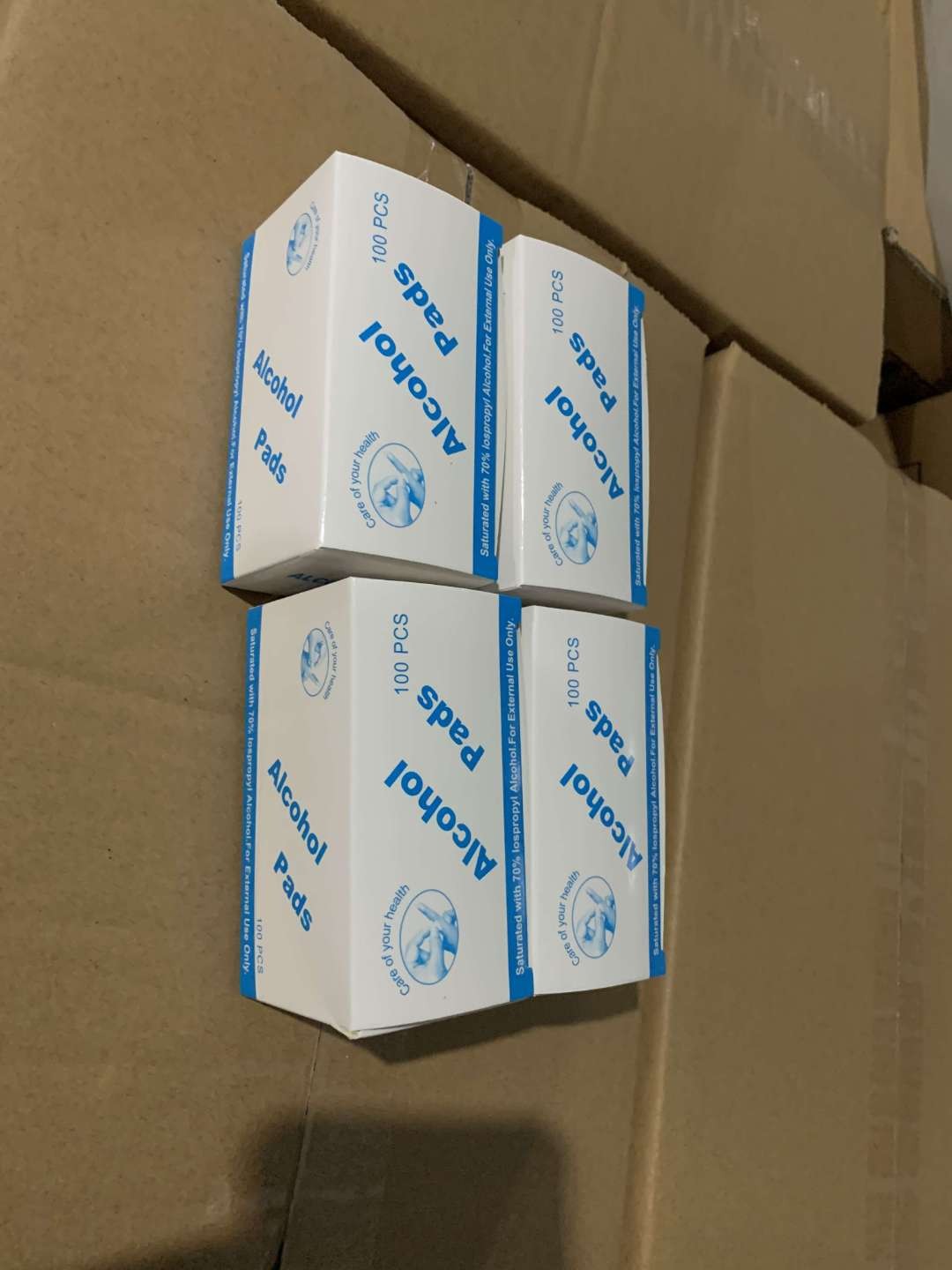 B18L, 59734, disinfection alcohol pads 100pcs