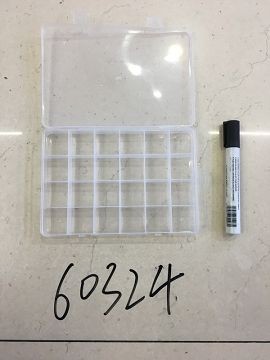 F5M, 60324, storage box 24 compartment 13*19cm
