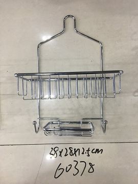 B11M, 60378, shower caddy 1-tier 38*23*12.5cm