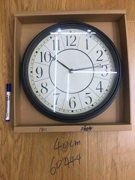 B12H, 60444, clock 40cm black