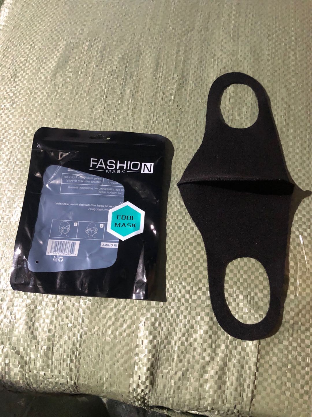 B9M, 61502, fashion mask black