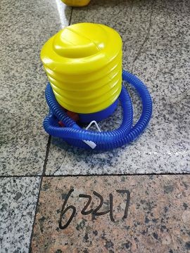 E10L, 62217, plastic bellows foot pump