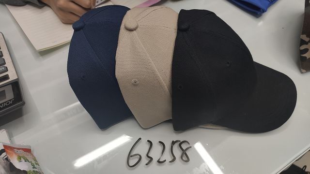 E15H, 63258, cap plain color
