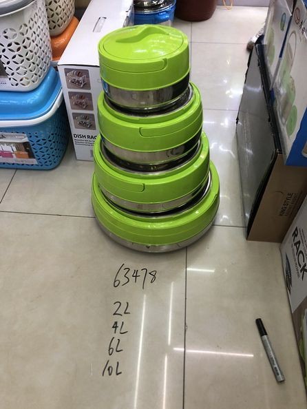 E18M, 63478, food jar set of 4 - 2L