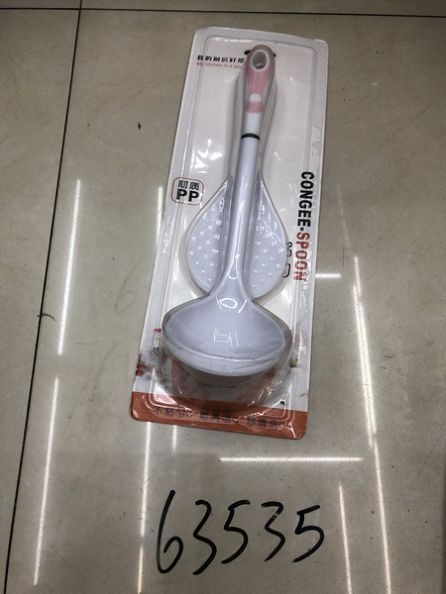 F6L, 63535, set 2 rice & congee serving ladle 22/30cm plastic