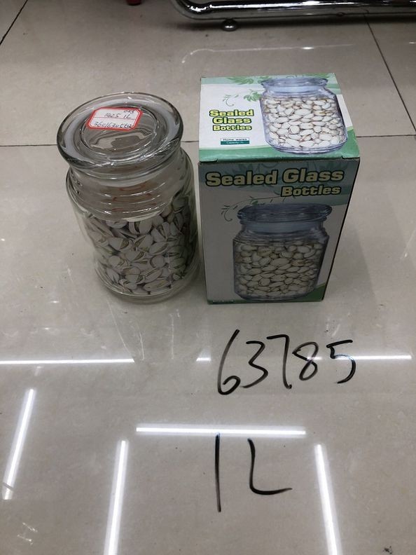 D13L, CLEARANCE, 63785, glass jar 1L