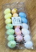 63915, Easter egg gold foil 2.5*3.5cm 24pcs