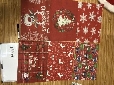 23X30, 66854, Xmas placemat PVC 45*30CM