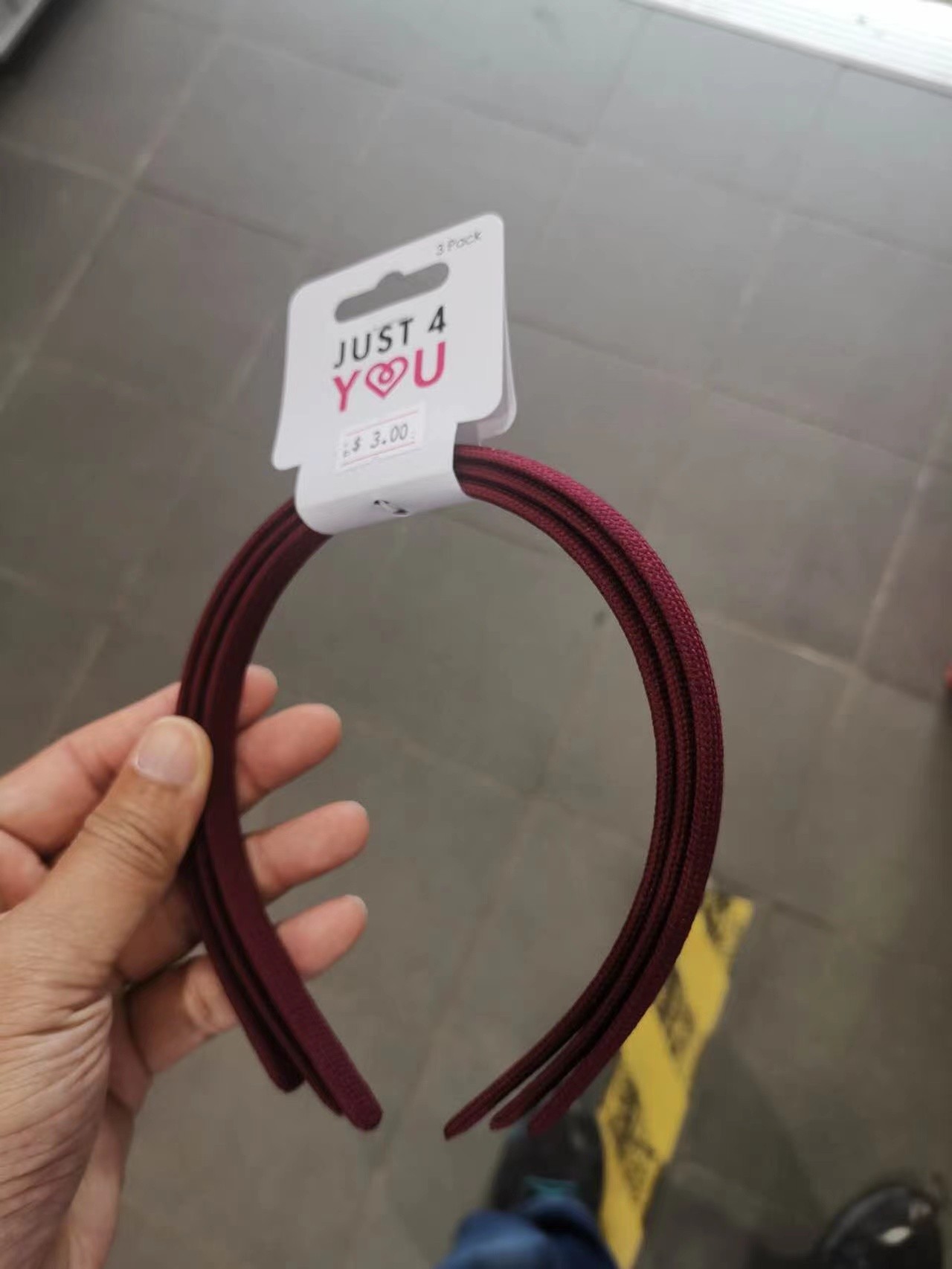 F2M, 67584 red, Hair Band 3pcs