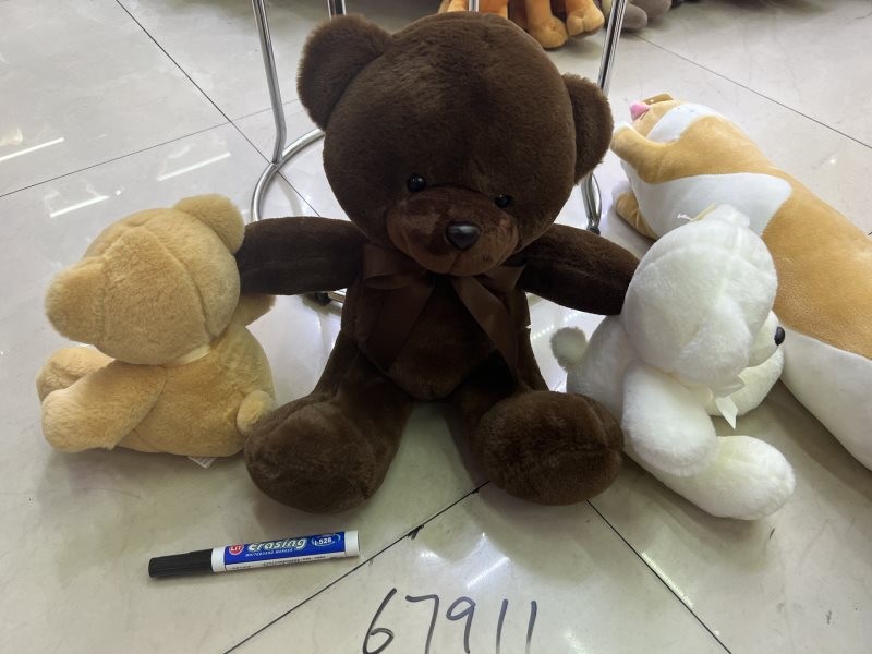 H8Z-L, 67911, Soft Toy Bear 3 colors 28cm