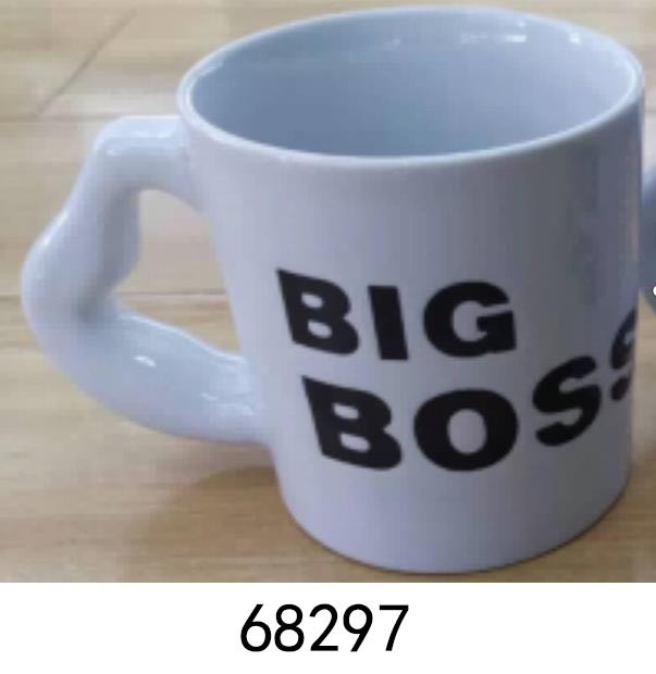A16L, 68297, Mug BIG BOSS 9*10.2cm
