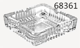 F5L, 68361, Ash Tray Glass 11.8cm