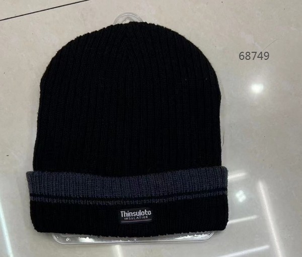 68749, Winter Beanie Black