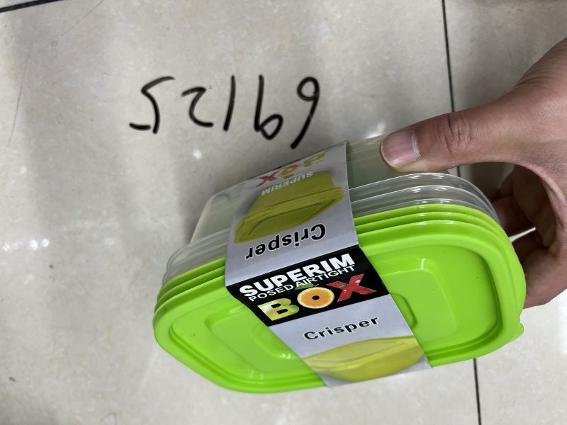 H2M, 69125, Food Storage Container 3pcs 17*11*5.5cm