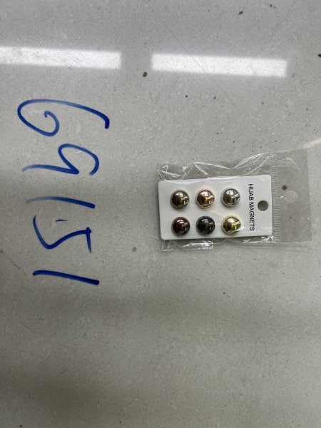 E14L, 69151, Hajib Pins Magnet 6pc