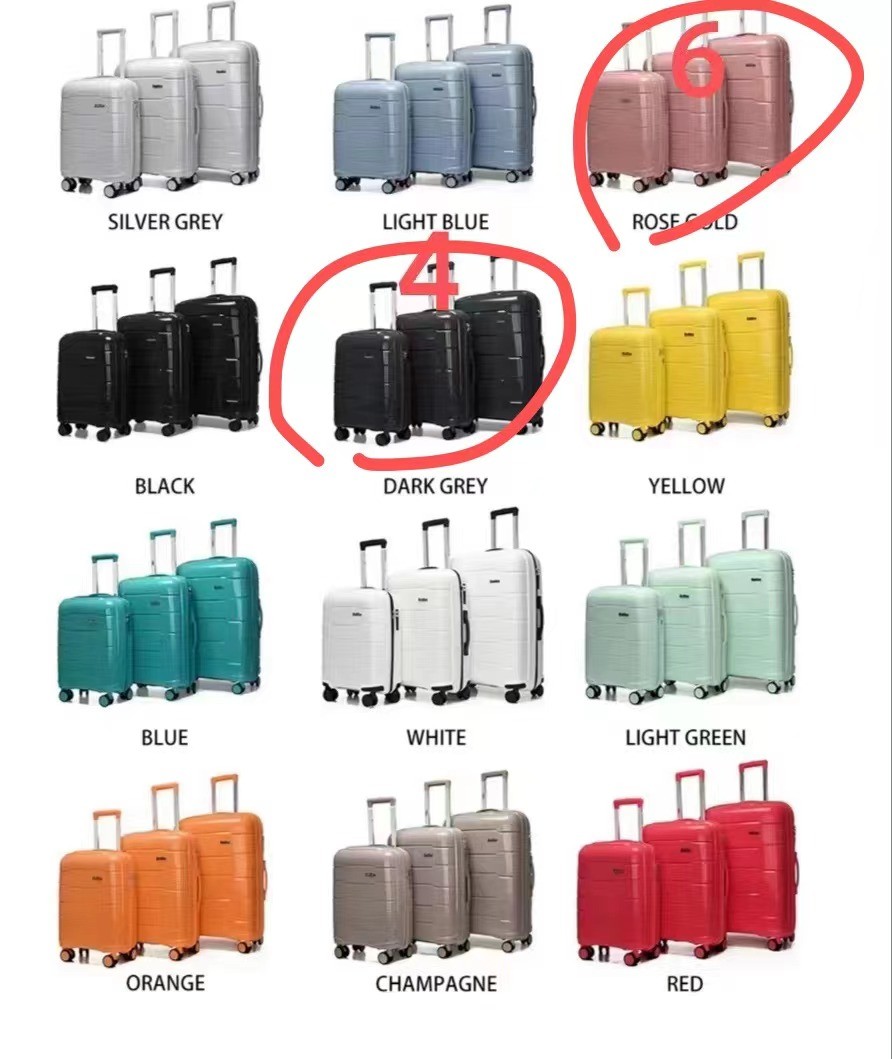 H4H, 69244 69245 69246, Luggage set of 3