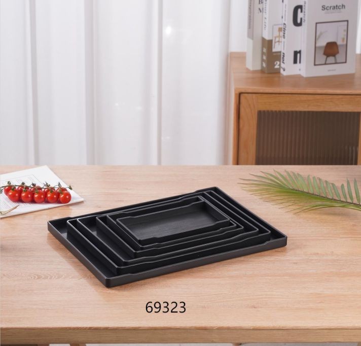 F17L, 69323, Tray Black 40*29cm